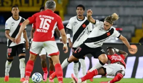Vasco empata com Santa Fe e deixa vaga na semifinal em aberto