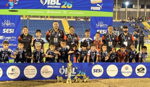 Seleção Coariense Sub-10 conquista título da IberLeague Amazonas em campanha histórica