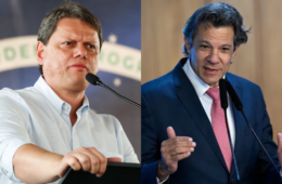 Tarcísio não vai a debate da Record, e Haddad quer ser entrevistado pela emissora