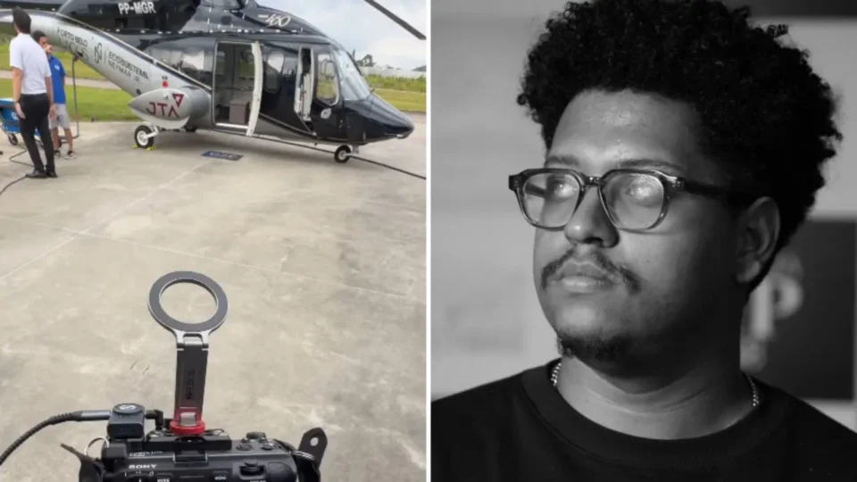 Videomaker fez imagens de Rick e Bruno Avelar antes de acidente de helicóptero em SC