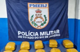 BPTur apreende 9 kg de maconha em malas abandonadas dentro de ônibus no Santo Cristo