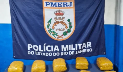 BPTur apreende 9 kg de maconha em malas abandonadas dentro de ônibus no Santo Cristo
