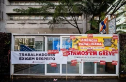 Greve da Caixa continua após rejeição de acordo e bancários definem novos atos nesta segunda