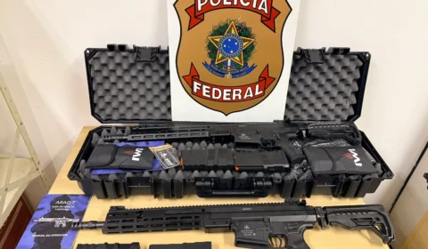PF apreende mais dois fuzis durante nova fase da Operação Polaridade na Baixada