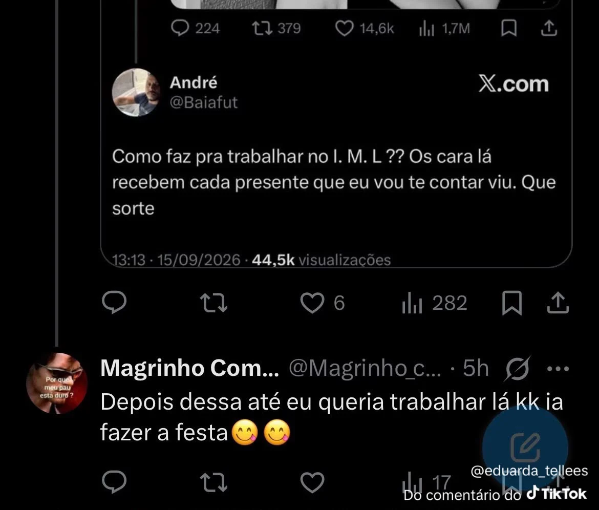 COMENTÁRIOS NEGATIVOS - DUDA ALVES
