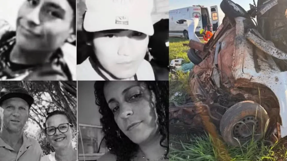 Sobe para cinco o número de mortos em acidente entre van e carro na BR-163