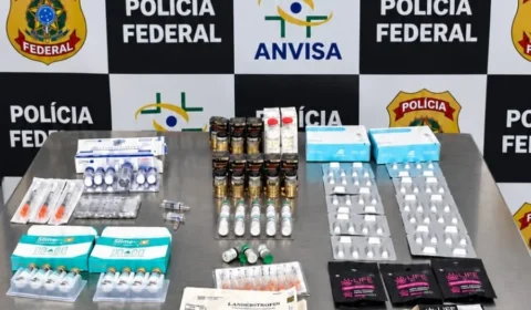 PF prende homem com medicamentos para emagrecimento, anabolizantes e psicotrópicos no Galeão
