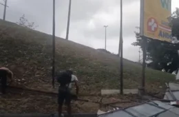 Ventos de até 76 km/h atingem o Rio, e Defesa Civil reforça alerta para esta terça