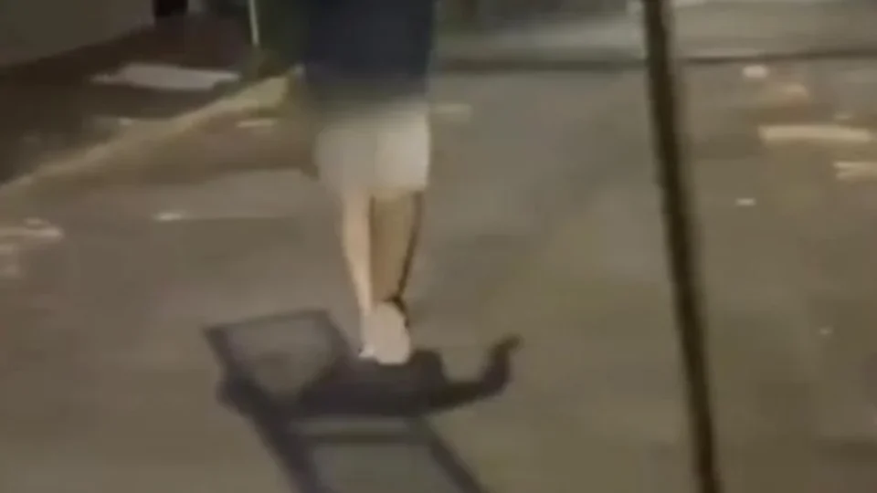 Vídeo mostra suspeito devolvendo portão furtado sob escolta da PM em Uberlândia