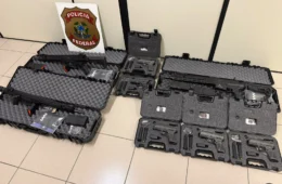 PF apreende fuzis e pistolas em nova fase da Operação Polaridade no RJ