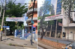 Famílias de alunos fazem mobilização em apoio a professores da rede privada em Minas
