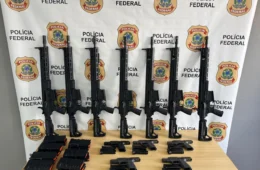 PF apreende quatro fuzis durante nova ação da Operação Polaridade