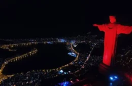 Cristo Redentor será iluminado de vermelho no Dia Mundial do Coração