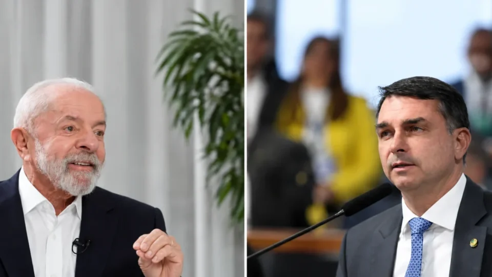 Pesquisa Quaest mostra Flávio Bolsonaro à frente de Lula pela 1ª vez no 2º turno