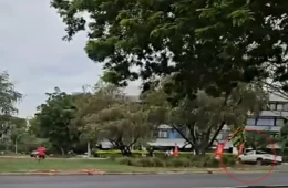 MPE peded investigação após motorista atingir bandeiras de candidato na Asa Sul