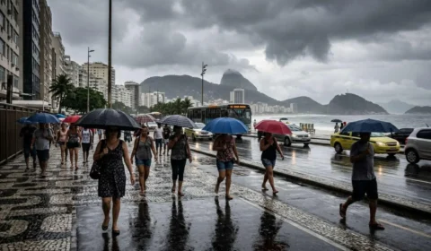 Chuva e frio atingem o Rio nesta quarta, e Defesa Civil mantém risco moderado