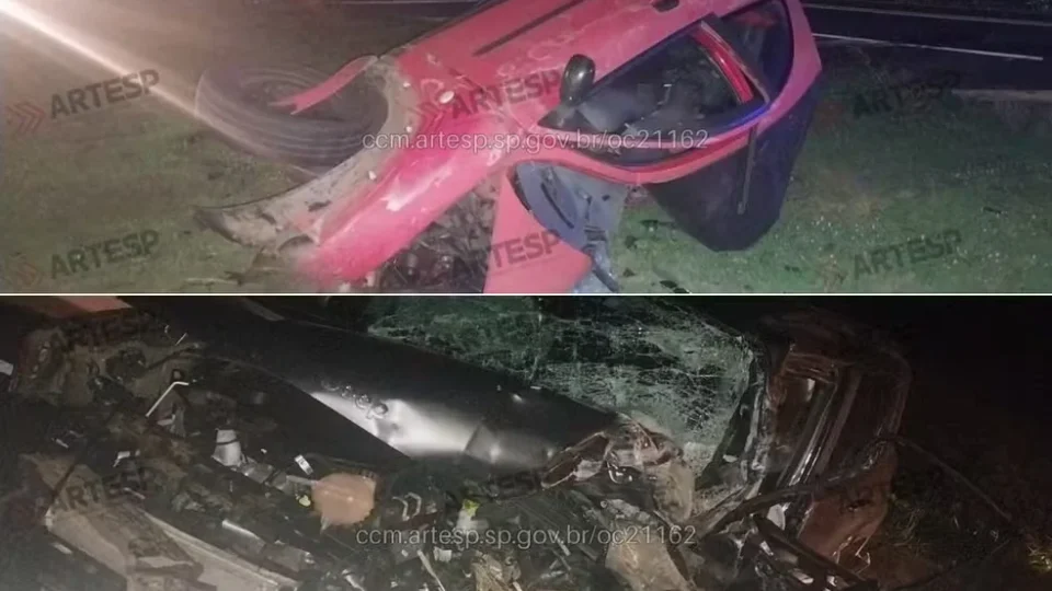 Acidente entre três veículos deixa uma pessoa morta em rodovia no interior de SP