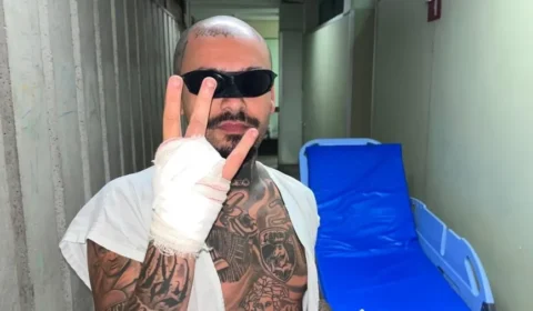 Streamer perde dedo ao tentar pular grade do Rock in Rio e diz estar arrependido