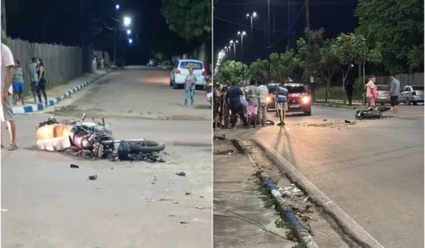 Adolescente morre após moto ser atingida por caminhonete e motorista fugir sem prestar socorro em Rorainópolis