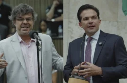 Uso de armas por Adrilles e Rubinho em propaganda eleitoral pode violar Código Eleitoral, dizem especialistas