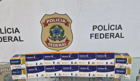 PF prende homem com 56 ampolas de tirzepatida no Aeroporto do Galeão