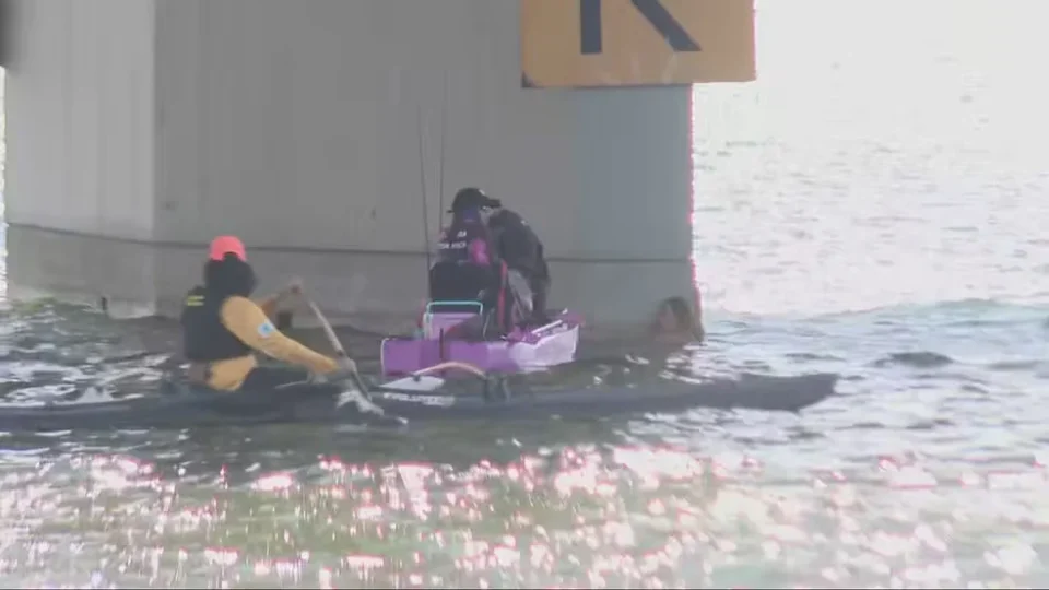 Pescadora ajuda a salvar mulher de afogamento no Lago Paranoá