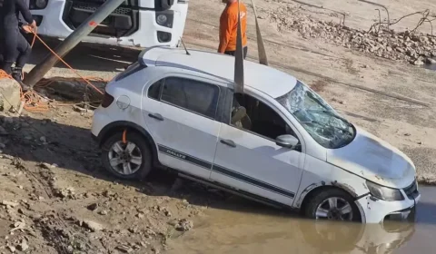 Perícia confirma que corpo encontrado em carro submerso no Rio Matapi é de motorista desaparecido no Amapá