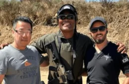 Anderson Silva treina para virar policial em Beverly Hills