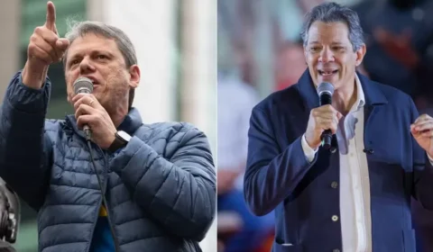 Tarcísio tem 53,3% contra 40,1% de Haddad em SP, aponta Atlas/Estadão