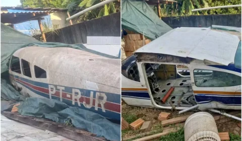 Dois aviões e peças usadas na logística do garimpo ilegal são apreendidos em Boa Vista