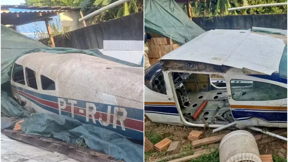 Dois aviões e peças usadas na logística do garimpo ilegal são apreendidos em Boa Vista