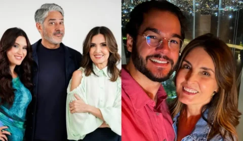 Fátima Bernardes reage à foto com Bonner e defende Túlio hoje