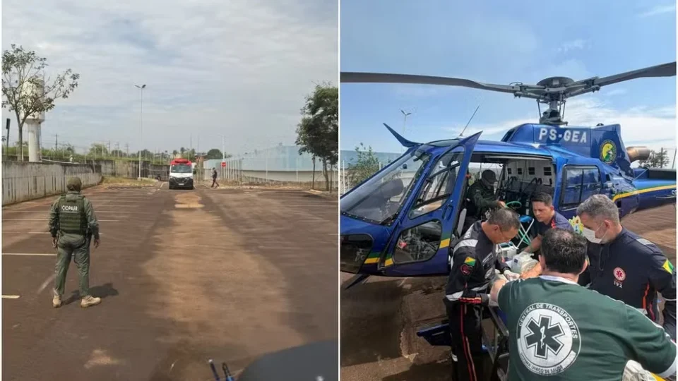 Menino de 4 anos é transferido para UTI após sofrer traumatismo craniano em acidente na BR-317