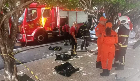 Incêndio atinge apartamento e obriga evacuação de prédio na Ponta Verde, em Maceió