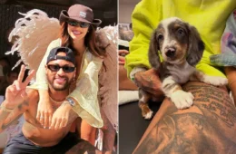 Bruna Biancardi anuncia novo integrante da família com Neymar e revela disputa pelo nome