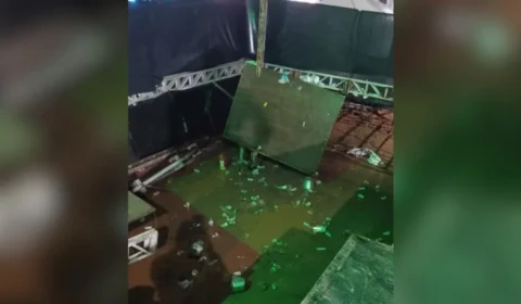 Camarote desaba durante rodeio em SP e deixa 24 pessoas feridas