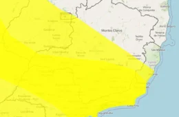 Frente fria muda o tempo em Minas Gerais e traz chuva e risco de tempestades no fim de semana
