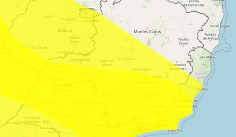 Frente fria muda o tempo em Minas Gerais e traz chuva e risco de tempestades no fim de semana