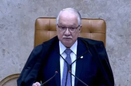 Fachin vota contra adiamento e defende manter separados casos de Moraes e Mendonça