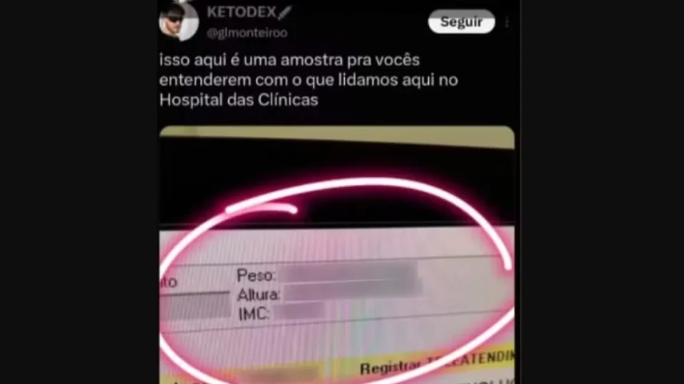HC de Ribeirão Preto afasta médico residente após publicação de prontuário de paciente nas redes sociais
