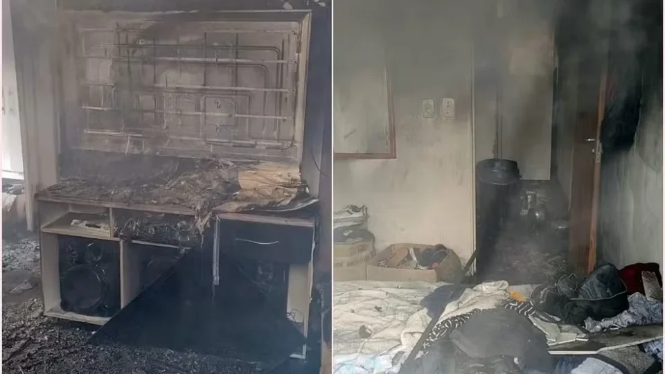 Celular superaquece durante carregamento e provoca incêndio em casa em MG