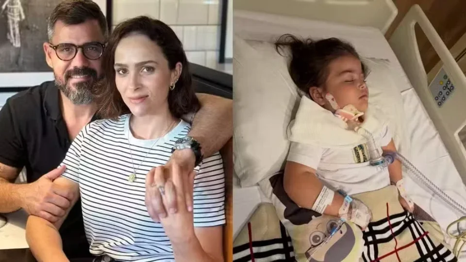 Maria Guilhermina, filha de Juliano Cazarré, é internada no CTI; entenda a doença rara que afeta a menina