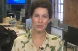 Cecília Malan se despede de escritório da Globo em Londres após 15 anos