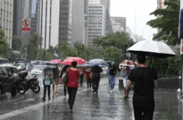 Chuvas provocam 86 ocorrências na Grande São Paulo em 10 horas