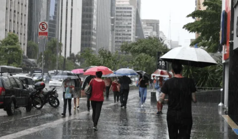 Chuvas provocam 86 ocorrências na Grande São Paulo em 10 horas