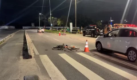 Motorista atropela e mata ciclista em João Pessoa