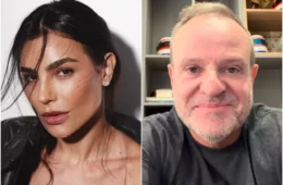 Rubinho Barrichello e Cíntia Chagas terminam namoro após menos de um mês