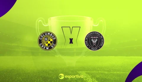 Columbus Crew x Inter Miami decide fôlego na MLS