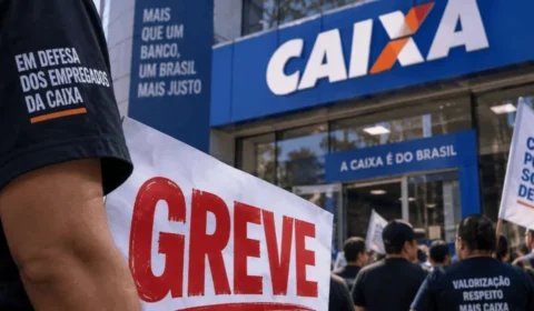 Caixa volta a funcionar parcialmente nesta segunda após decisão do TST sobre greve