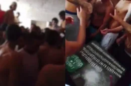 Presos fazem festa com cocaína e celulares em penitenciária de segurança máxima para comemorar aniversário do PCC